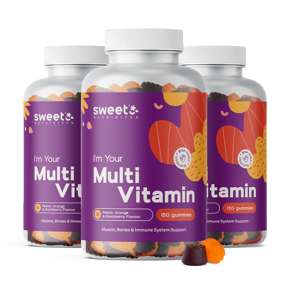 Multivitamíny – gumové cukríky s 10 vitamínmi