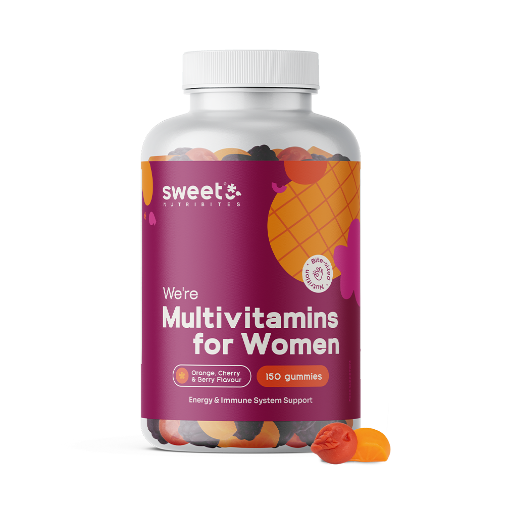 Multivitamíny pre ženy, 150 gumových cukríkov