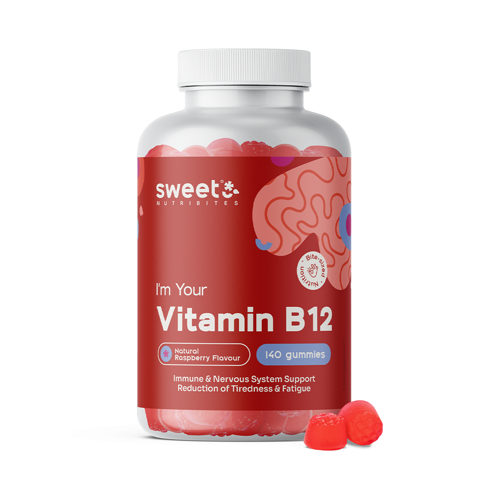 Vitamín B12 500 µg, 140 gumových cukríkov